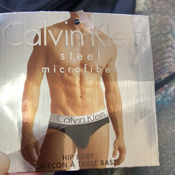 🏇 Calvin Klein Gray Hip Brief - Picture 2 of 5